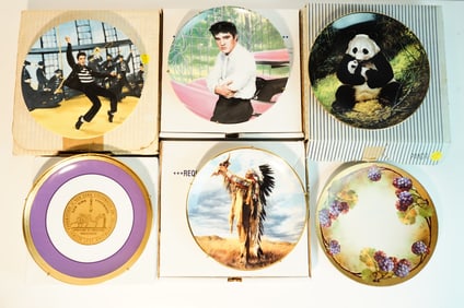 Include Elvis Presley Collector Plates
