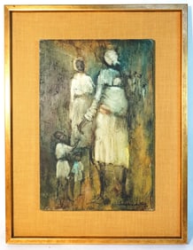 Artist Signed Artwork on Board