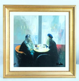 Antonio Tamburro, Italian (B. 1948)-Giclee on Canvas