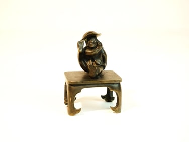 Japanese Meiji Bronze Figure
