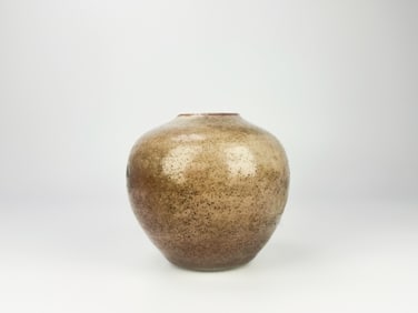 Chinese 'Peach Bloom'-Glazed  Vase With Mark, 18th Century