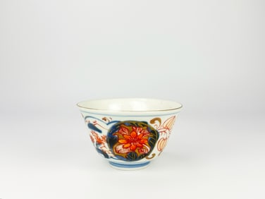 Chinese Export Imari Porcelain  Tea Bowl,Qianlong Period