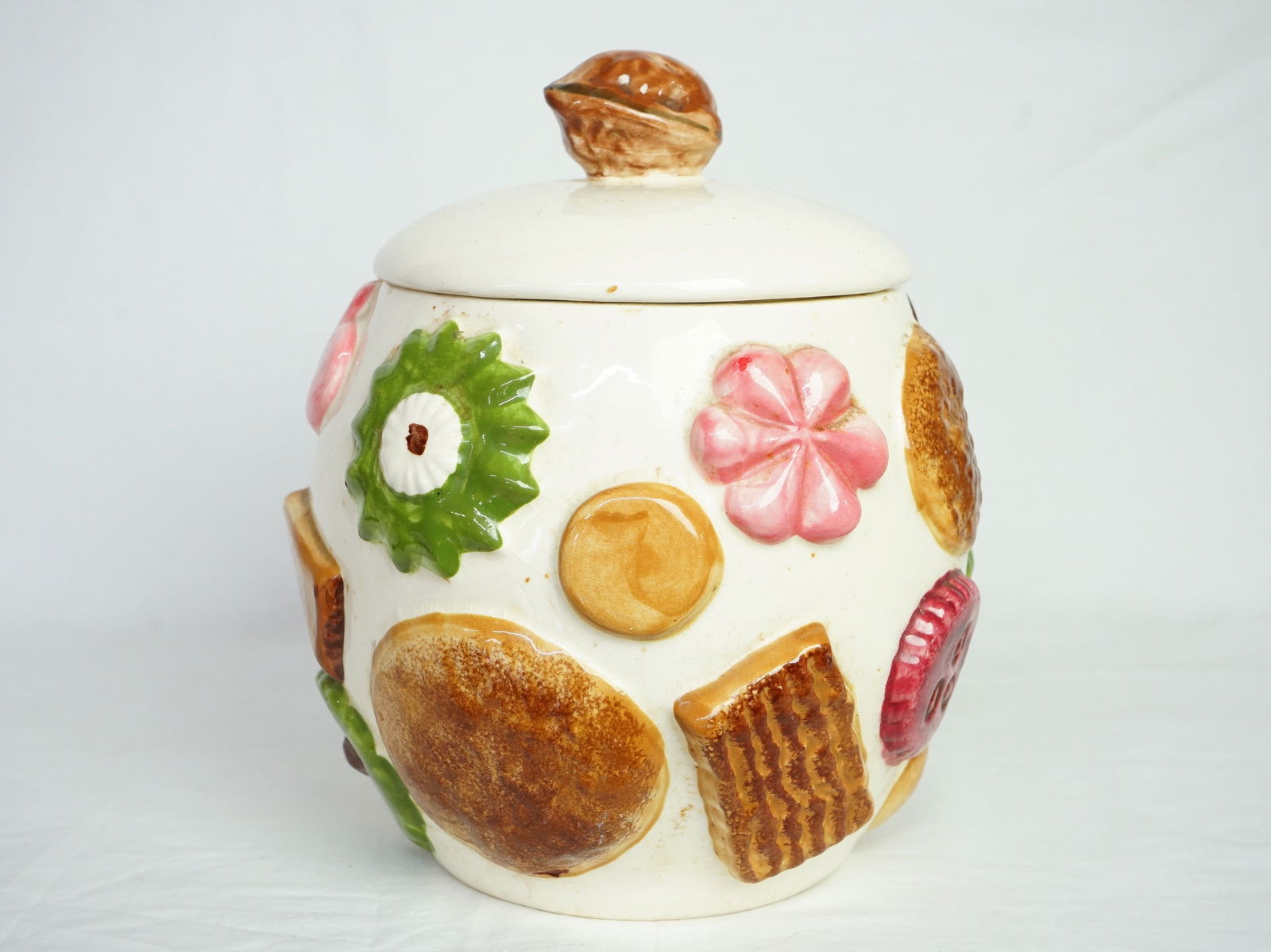 Los Angeles Pottery 1950's Cookies All Over Cookie Jar (1 of 10)