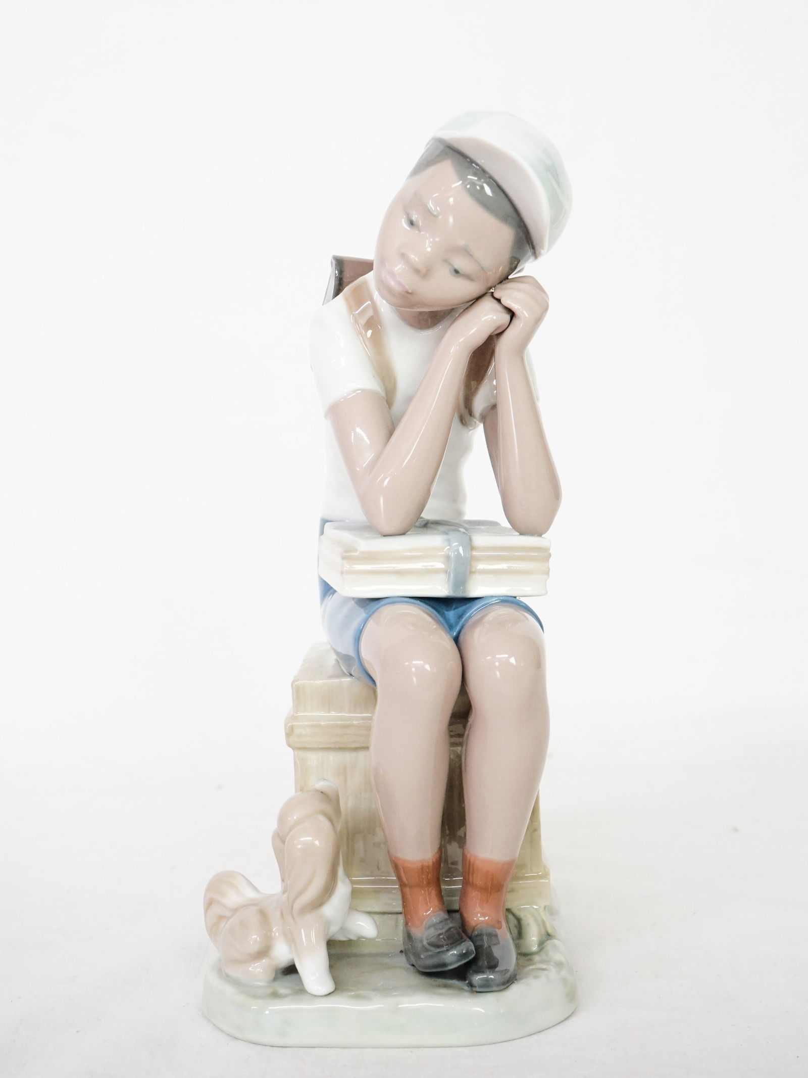 Lladro 5250 Black Legacy Collection 'Exam Day' Porcelain Figurine (1 of 7)