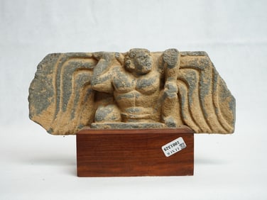Gandharan Carving of Wing Fiery 2th-4th Century AD.