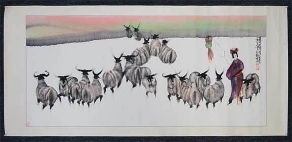 Zhang Shunan(B.1952)Chinese Painting,Ink on Paper