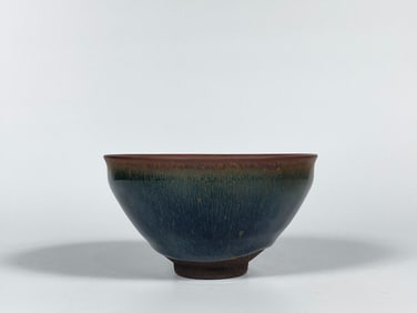 A Jian 'Hare's Fur' Temmoku Bowl