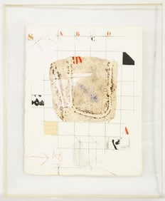 James Coignard(French,1925-2008) Mixed Media Art