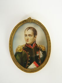 19th Century Small Portrait of Napoleon Bonaparte