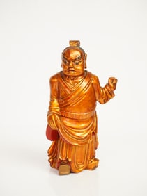 Chinese Gilt Wood Figure