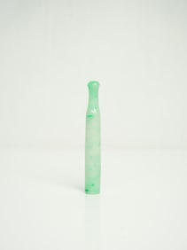 Chinese Jadeite Cigarette Holder,Qing Dynasty