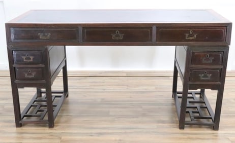 Chinese Rosewood Scholar Desk