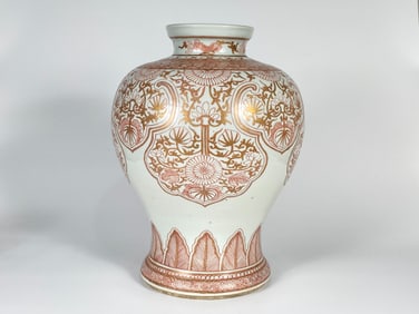 A Chinese Iron-Red Decorated Jar