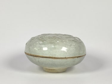 Chinese Qingbai Glazed Covered Box