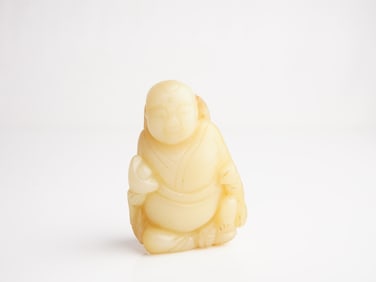 Chinese Carved Jade Buddha