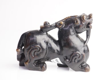 Chinese Carved Jade Mythical Beast
