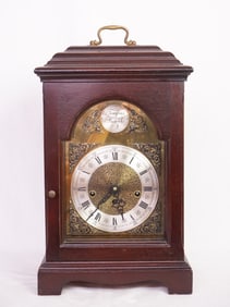 Vintage Tempus Fugit Wood Clock With Sdw and Sdt Movements