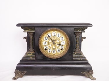 19th Century E.Ingraham Adrian Mantel Clock