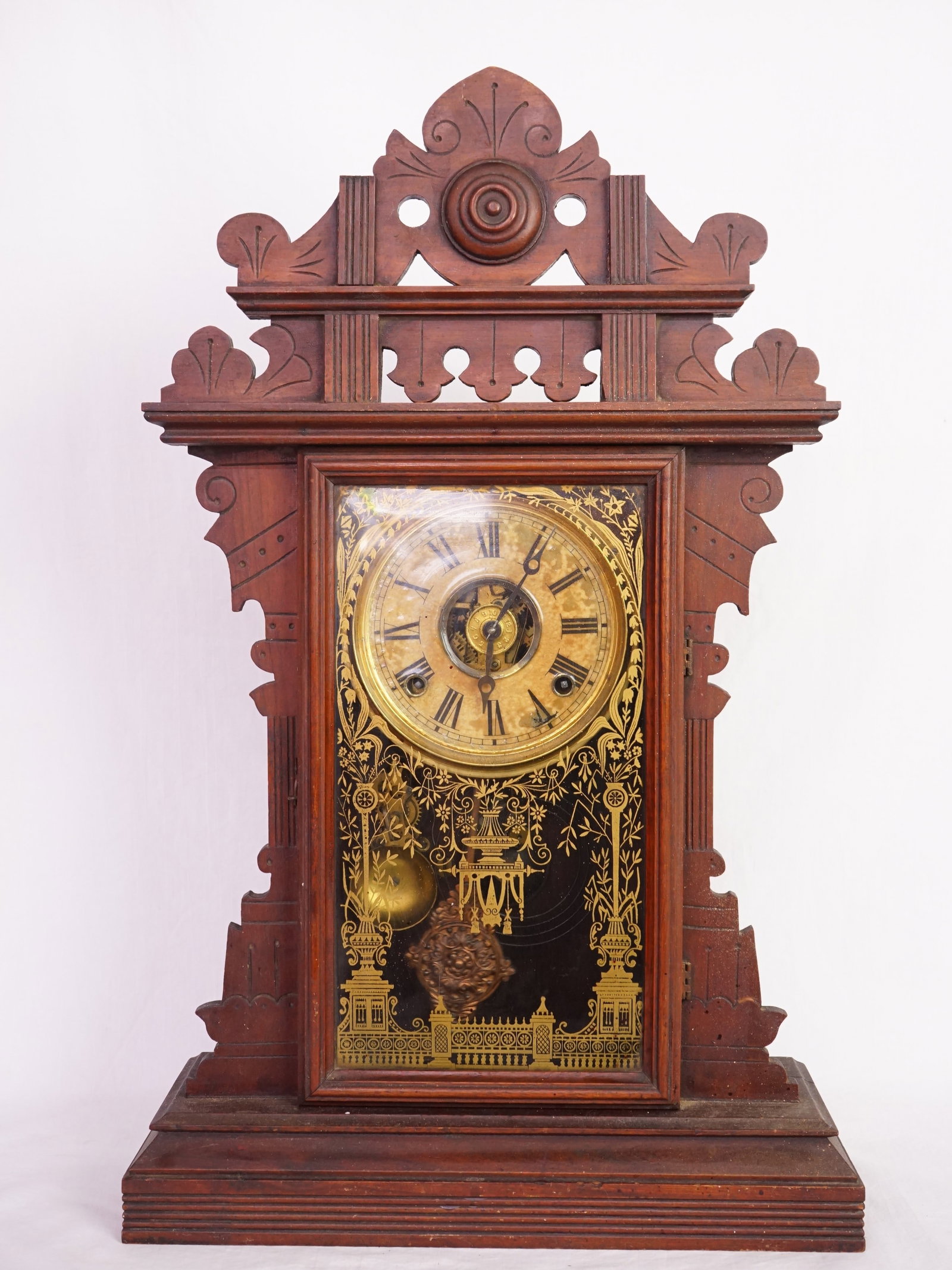 Antique E.N. Welch Manufacturing Co Parlor Clock (1 of 6)