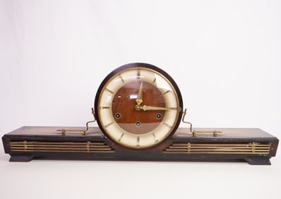 Vintage German Jauch Griessor Mantel Clock