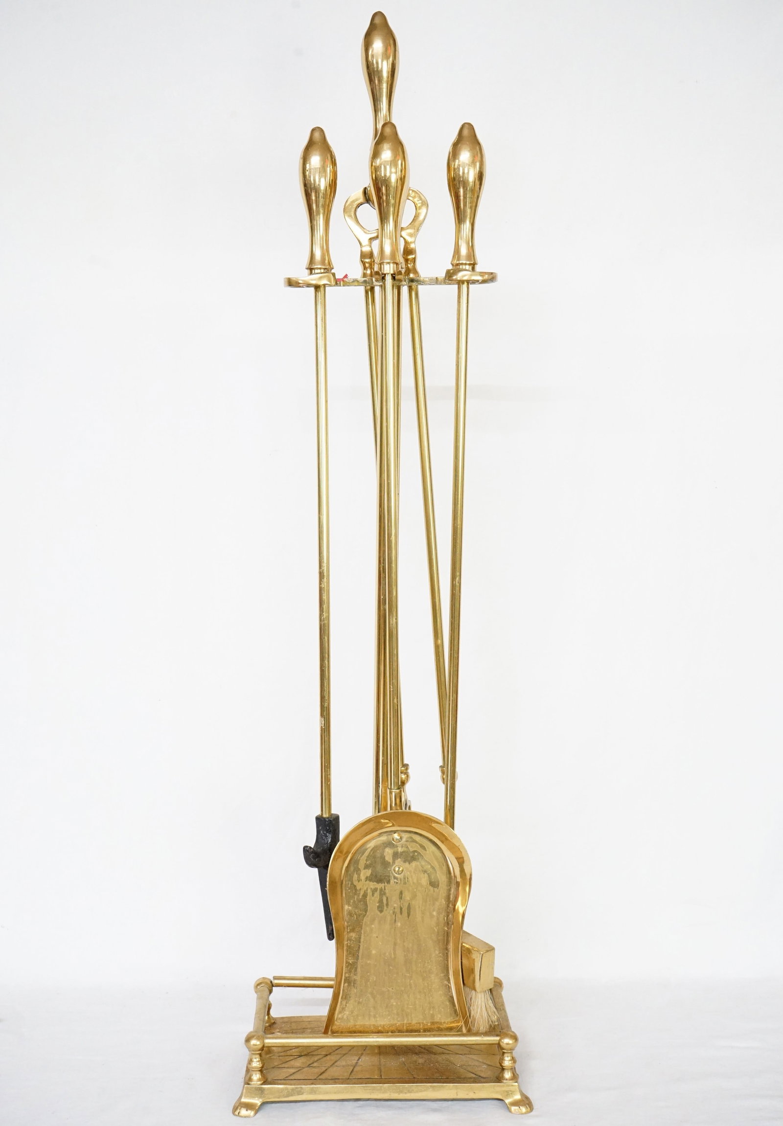 Set of Vintage Metal Fireplace Tools (1 of 5)