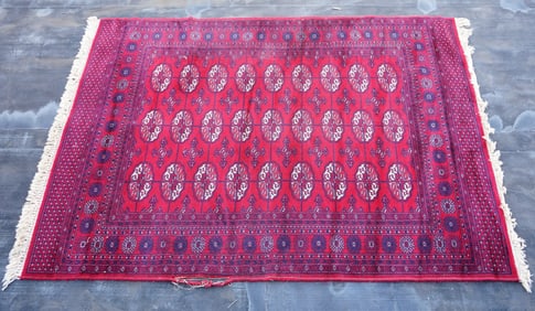 Vintage Persian Central Asian Wool Rug