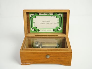 Vintage Swiss Thorens Music Box #Al 236,Working