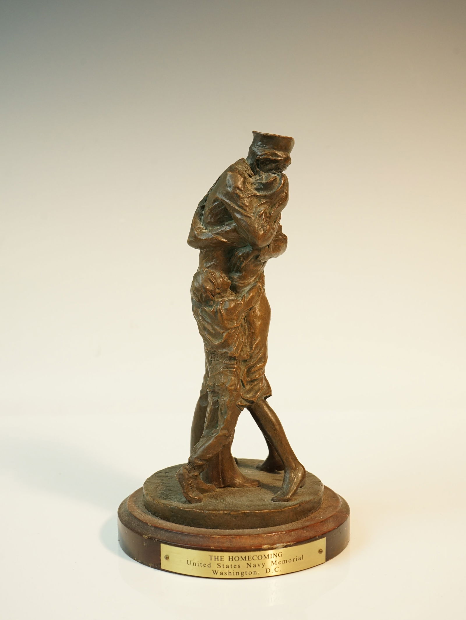 Pair of Italian Antique Brass Candlesticks (1 of 6)