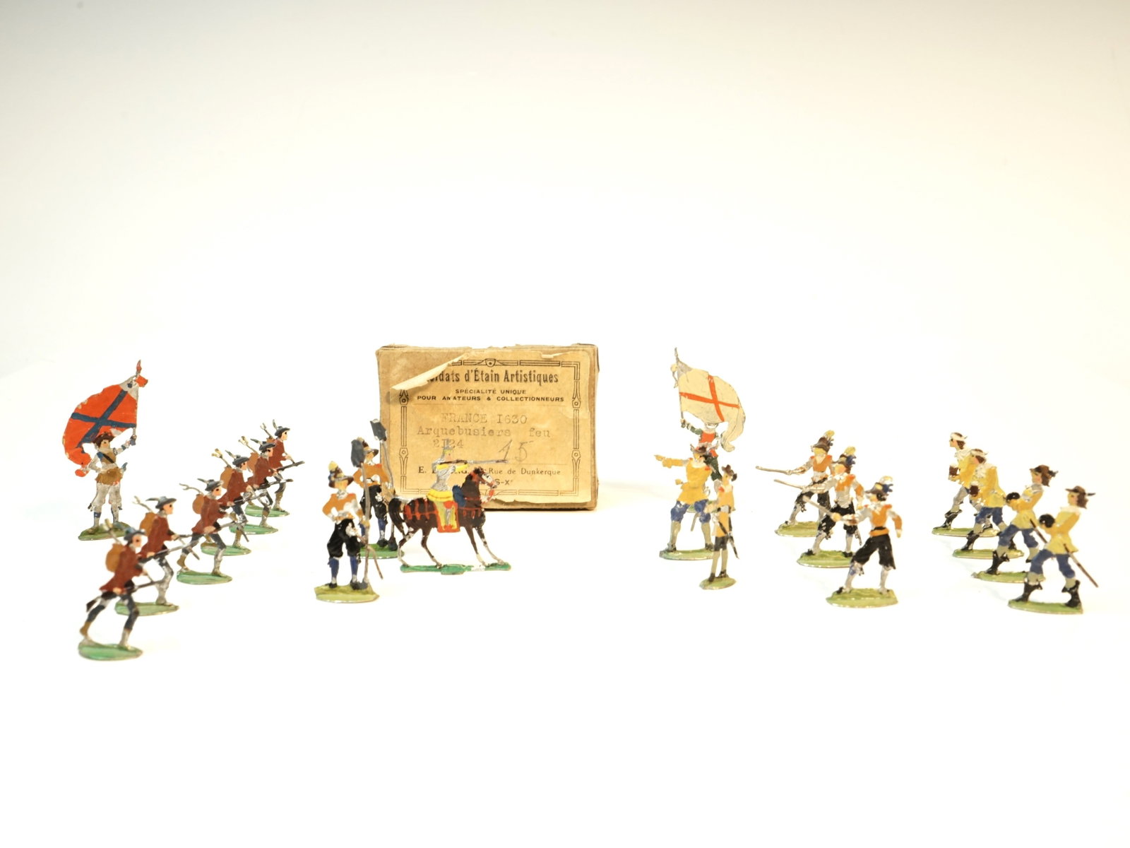 Lot of German Flat Tin Soldiers : Approximate Size:H:1.25 in Shipping: We offer in-house shipping services for most small items. This means that we will take care of packing and shipping the items directly to you. For larger or specia