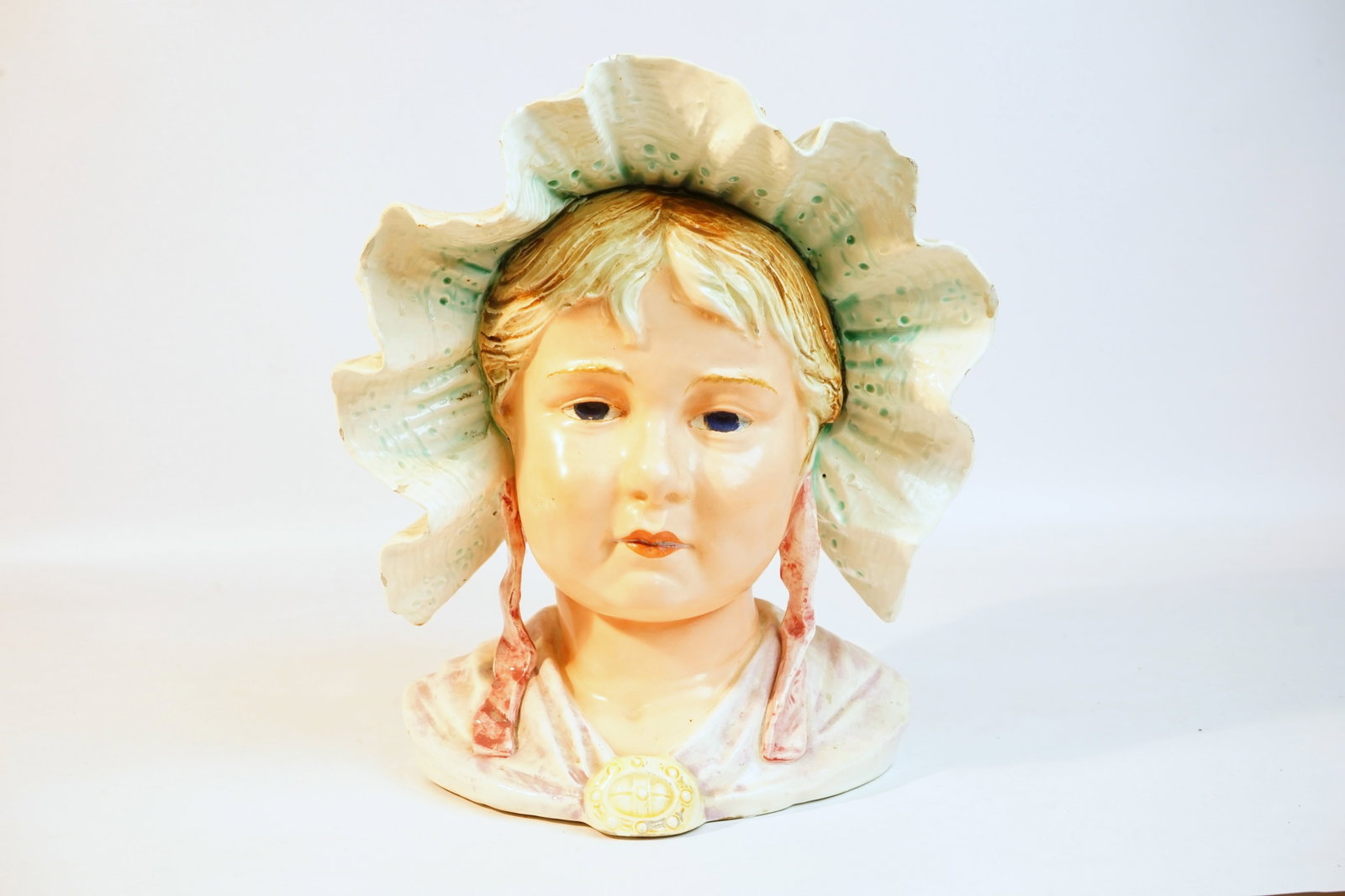 Vintage Dutch Hand-Painted Girl Porcelain Figurine Jar with Lid: Approximate size:10.5x9.5x8in Shipping: We offer in-house shipping services for most small items. This means that we will take care of packing and shipping the items directly to you. For larger or spe