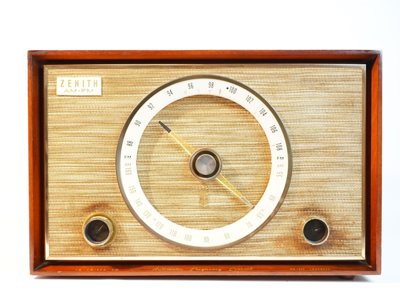 Vintage Zenith Am-Fm Tube Radio Model S-50682(Working) (1 of 8)