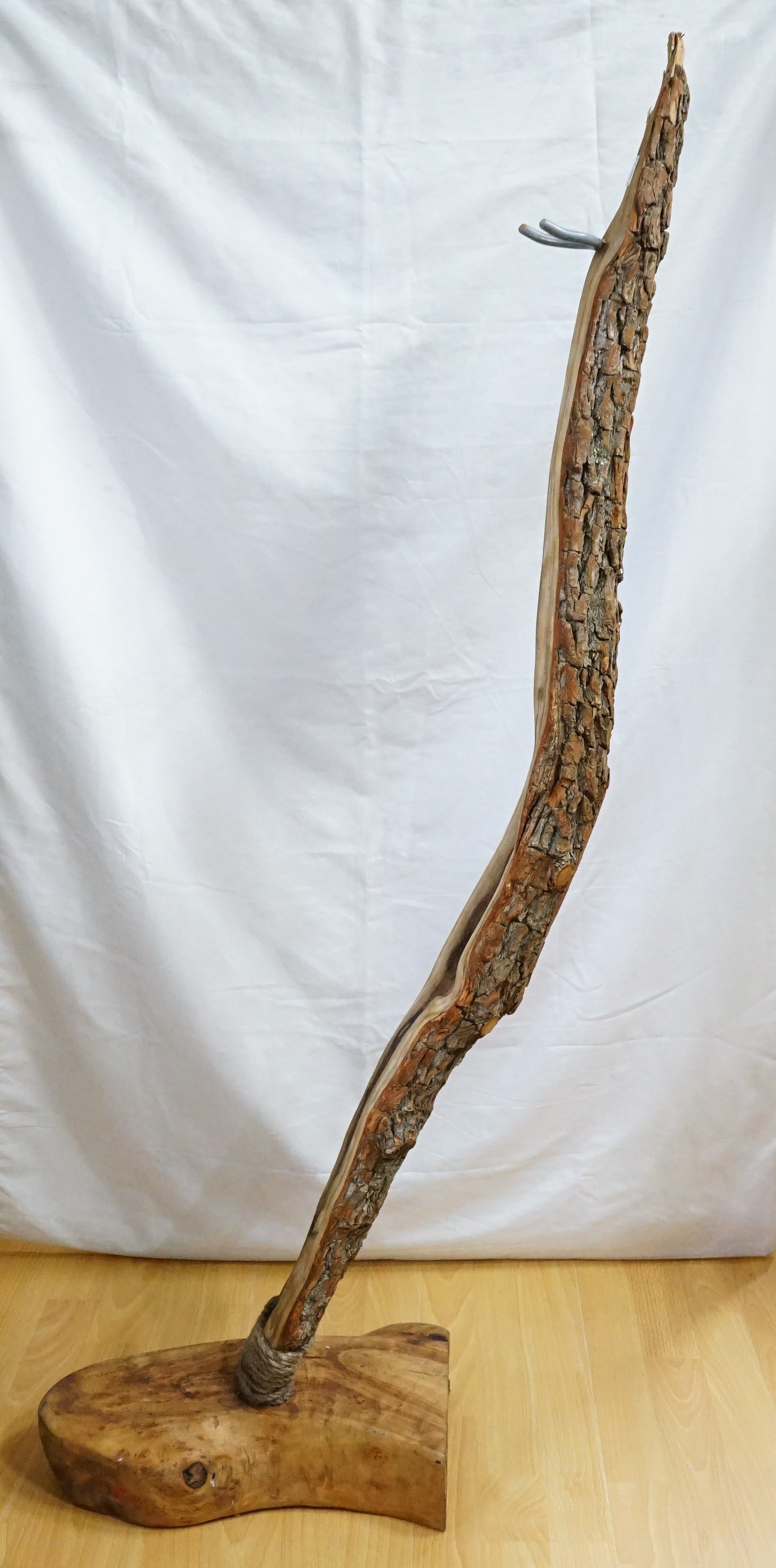 Vintage Hand Made Tree Trunk Guitar Stand (1 of 7)