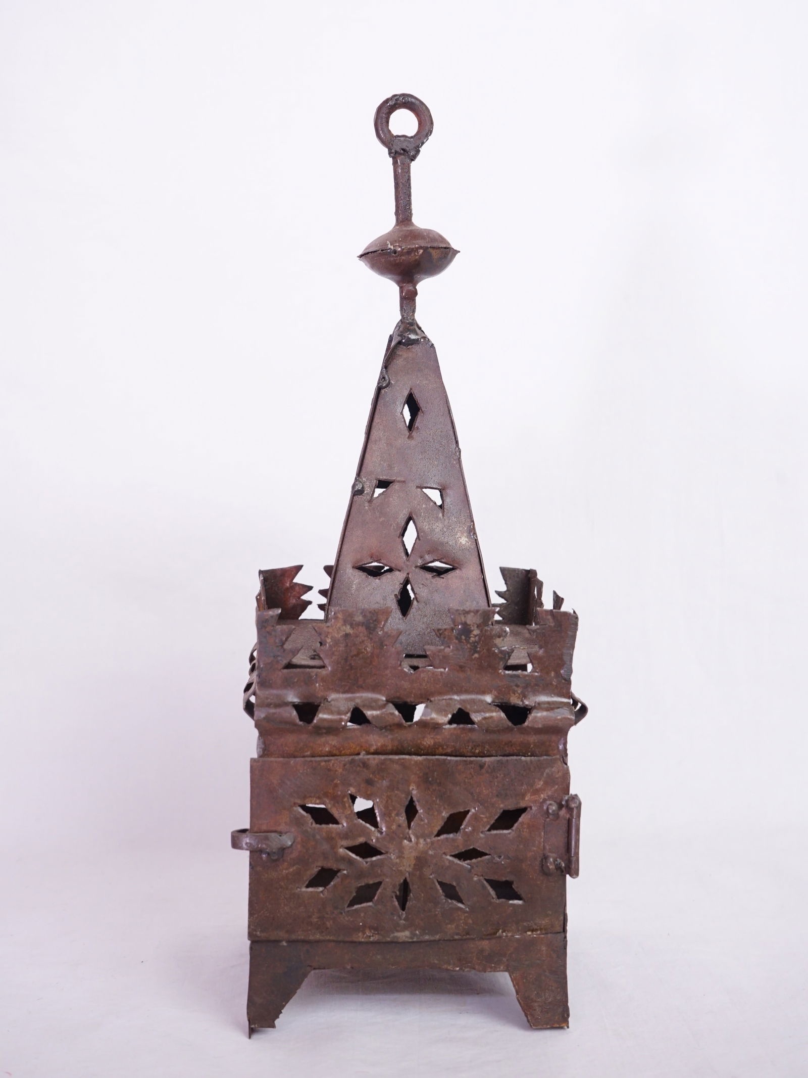Antique Moroccan  Iron Lantern  (1 of 4)