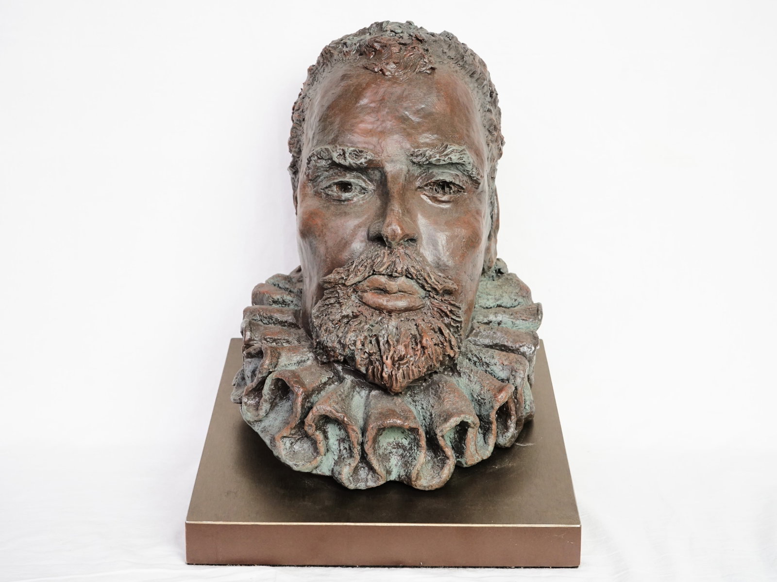 Vintage Head Sculpture of A Nobleman On Base: Approximate size: 17x12x10.5 in Shipping: We offer in-house shipping services for most small items. This means that we will take care of packing and shipping the items directly to you. For larger or s