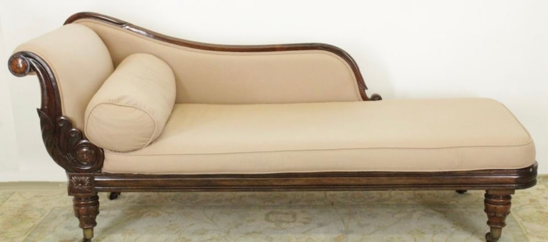 English William Iv Reclaimer Day Bed (1 of 7)