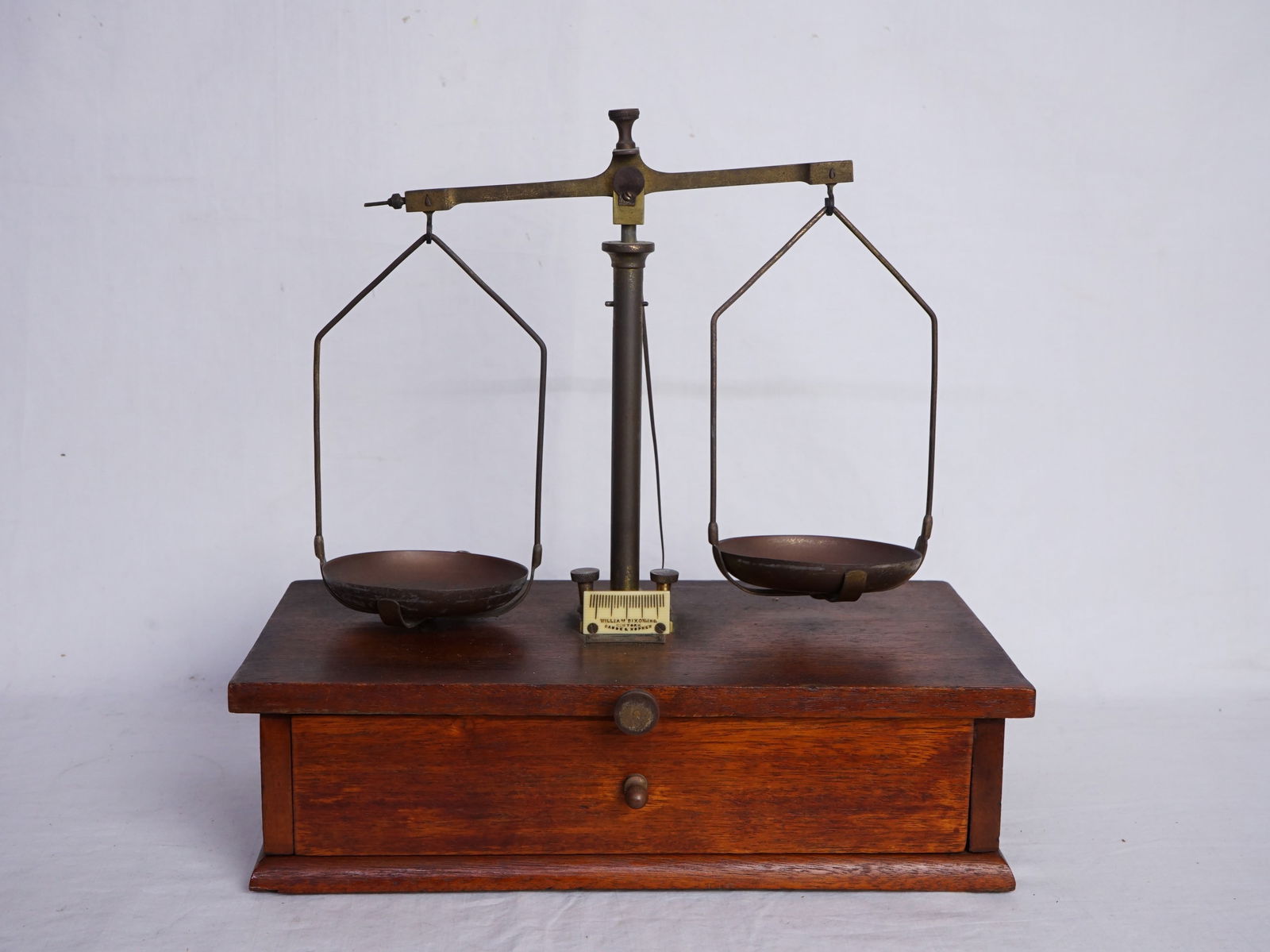 William Dixon Jeweler's Scale and Weights,19th Century-Early 20th Century