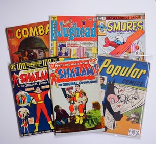Lot of 6 Vintage Comic Books