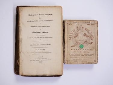 Lot of 5 1800's Old Books