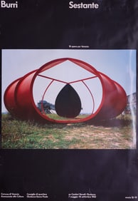 Fondazione Palazzo Albizzini Collezione Burri Poster,1983