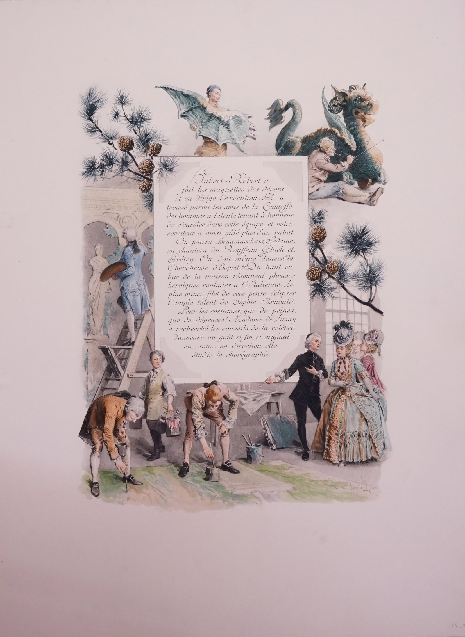 Leloir, Maurice(French,1853-1940) Illustration: Approximate size: in Shipping: We offer in-house shipping services for most small items. This means that we will take care of packing and shipping the items directly to you. For larger or specialized 
