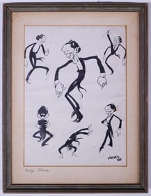 Vintage Artist Signed Comic,Hynes