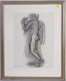 Henri Matisse(French,1869–1954) Lithograph,Female Nude Back