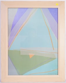 Kathryn Doherty(American) Lithograph,Green Movement, I