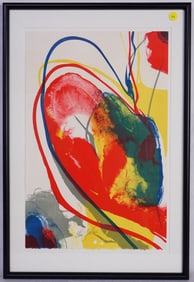 Paul Jenkins(American,1923-2012) Lithograph,Composition Pour Eric