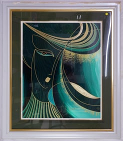 Martiros Mounakian(Armenian/American,B.1947) Serigraph,Beautiful
