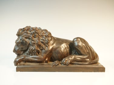 Lion Statues Wild Animal Resin Sculpture