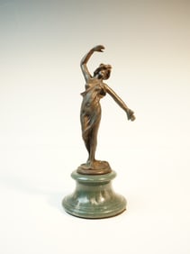 Bronze Semi Nude Dancer "La Fable" After Moreau
