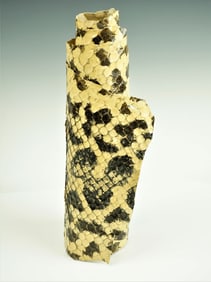 Vintage Genuine Python Leather Sheet