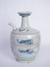 Chinese Blue and White Kendi, 18-19th Century