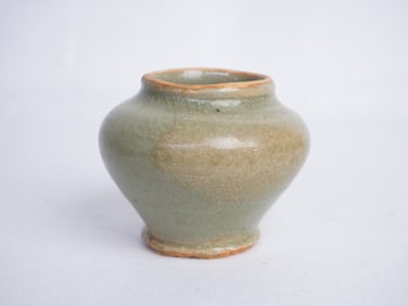 Chinese Longquan Celadon Glazed Jar,Song Dynasty